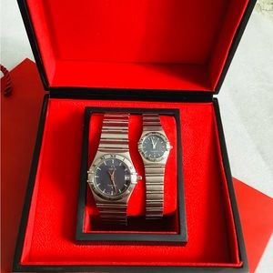 Beautiful OMEGA CONSTELLATION set for COUPLE ❤️🖤